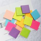 Square Lined Colorful Decorative Sticker Labels Daily Use For Kids