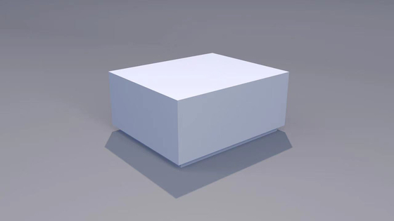 White Lid And Based Paperboard Gift Boxes For Jewelry Packaging