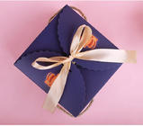 Sweet Candy Gift Foldable Gift Boxes With Ribbon Recyclable