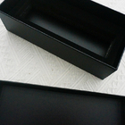 Black Art Paper Paperboard Gift Boxes With Foil Hot Stamping Logo For Gift Packaging